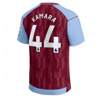 Aston Villa Boubacar Kamara #44 Replika Hemmatröja 2023-24 Kortärmad